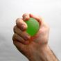 Gel ball hand exerciser medium green