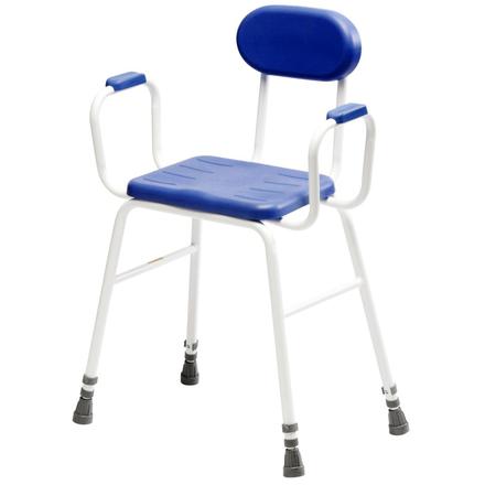 Lux Perching Stool With Padded Arms & Back | Mobility Equipment online ...