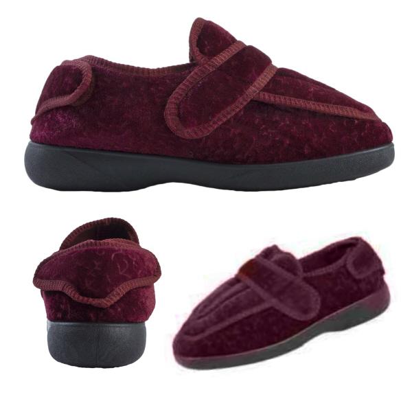 Doris velcro slippers