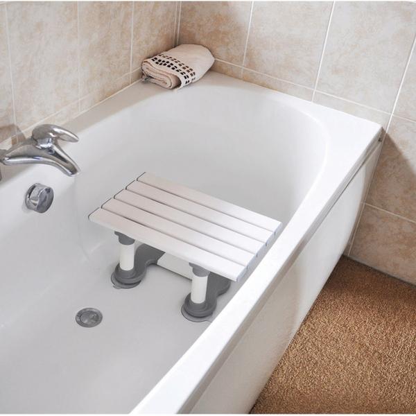 Bath seat in use