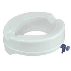 4 Raised Toilet Seat - white