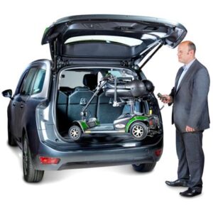 Autochair Vehicle Hoist - Hoist lifting mobility scooter into car boot