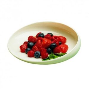 Plastic Scoop Dish to make food easier to pick up