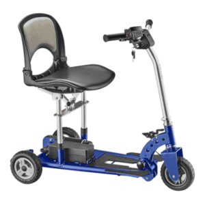 SupaScoota MicroLite - Blue and silver