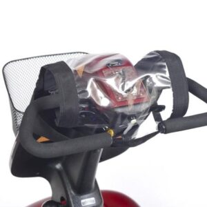 Tiller Cover to keep controls dry in rain