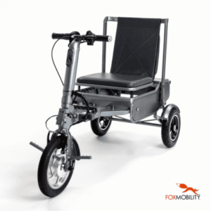 eFOLDi Explorer - Three wheeled mobility scooter - silver