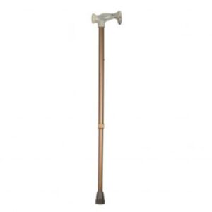 walking cane with white handle